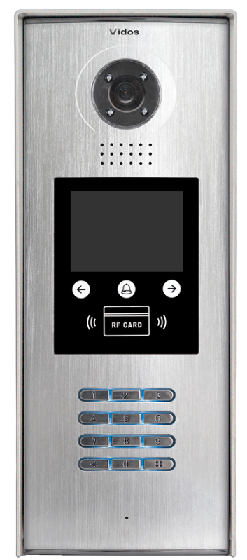 S1600 Bramofon, maksymalna liczba lokali 256, montaż natynkowy lub podtynkowy, WENA