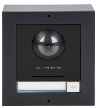 S2101 Stacja bramowa IP 1-przyciskowa, NATYNKOWA, VIDOS