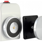 Zwalniak elektromagnetyczny S2-50B, trzymacz elektromagnetyczny Trzymacz drzwiowy elektromagnetyczny 500N