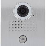 S551 Bramofon 1-przyciskowy, podtynkowy, wandaloodporny, regulacjaobiektywu, 8 diod, VIDOS