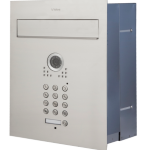 S561D-SKP Skrzynka jedno wrzutowa, przelotowa na listy  z wbudowanym wideodomofonem 1 - przyciskowym, Vidos