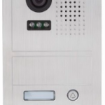 S602 Bramofon 2-przyciskowy, podtynkowy lub natynkowy, wandaloodporny, regulacja obiektywu, VIDOS