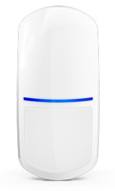 SLIM-DUAL-LUNA-PET Cyfrowa czujka ruchu PIR+MW z funkcją oświetlenia, odporność na zwierząt, Satel