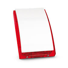 SP-4002 R Zewnętrzny sygnalizator optyczno-akustyczny z zasilaniem awaryjnym