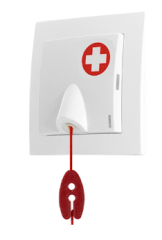 SPR-PC1/BAT Przycisk ciągniony, bateryjny, podtynkowy