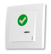 SPR-PK1/K/BAT Przycisk kasujący 1-klawiszowy, bateryjny, podtynkowy