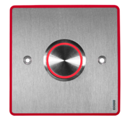 SPR-PW1/C/ZAS Wandaloodporny nadajnik, 1-klawiszowy, podtynkowy,