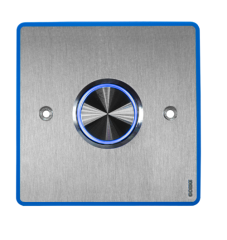 SPR-PW1/N/ZAS Przycisk wandaloodporny, niebieski, Gorke