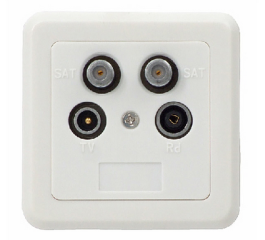 SSD4-00/AXING AXING SSD 4-00 gn. RTV/2xSAT końcowe + obudowa