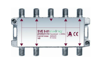 SVE8-01 AXING SVE 8-01 rozgałężnik 8-krotny 5-2200 MHz PL