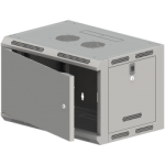 SW-6U-600-500-N-DMJ-OP-RP-B-S Szafa wisząca 19" 6U 600x500