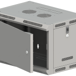 SW-9U-600-500-N-DMJ-OP-RP-B-S Szafa wisząca 19" 9U 600x500