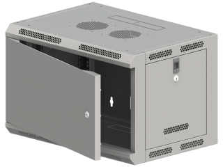 SW-9U-600-500-N-DMJ-OP-RP-B-S Szafa wisząca 19" 9U 600x500