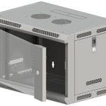 SW-9U-600-600-N-DSJ-OP-RP-B-S Szafa wisząca 19" 9U 600x600