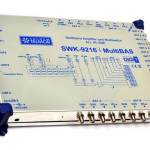 SWK-9216 Multiswitch z wzmacniaczem kanałowym MultiBAS, obsługa 2xSAT, 16 - wyjściowy, TELMOR