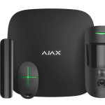 StarterKit Cam BLACK Zestaw: Hub 2(2G)+pir cam+kontaktron+pilot, czarny