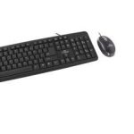 Zestaw klawiatura + mysz TITANUM TK106 (USB 2.0; (US); kolor czarny; optyczna)