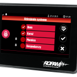 TPR-4B-P Panel dotykowy 4.3", stałe złącze, pojemnościowy