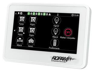 TPR-4W-P Panel dotykowy 4.3", stałe złącza, pojemnościowy