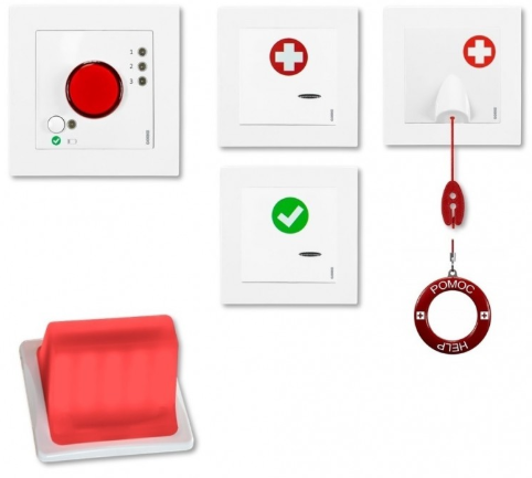 TdN-02/12 System przyzywowy - zestaw do toalet, 12V DC