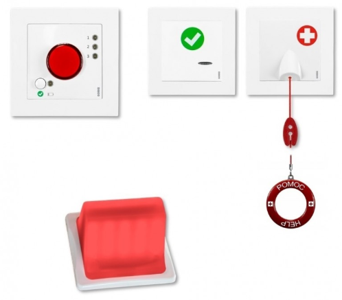 TdN-03/12 System przyzywowy - zestaw do toalet, 12V DC