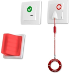 TdN-04/12 System przyzywowy - zestaw do toalet, 12V DC