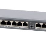 USF108P Ultralink FastEthernet Switch, 8xPoE+, 2xUpLink