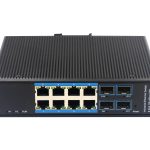 VONT-SP1508L Switch OPTIVA PoE, 8 portów GB, 8xPoE/PoE+, 4xSFP