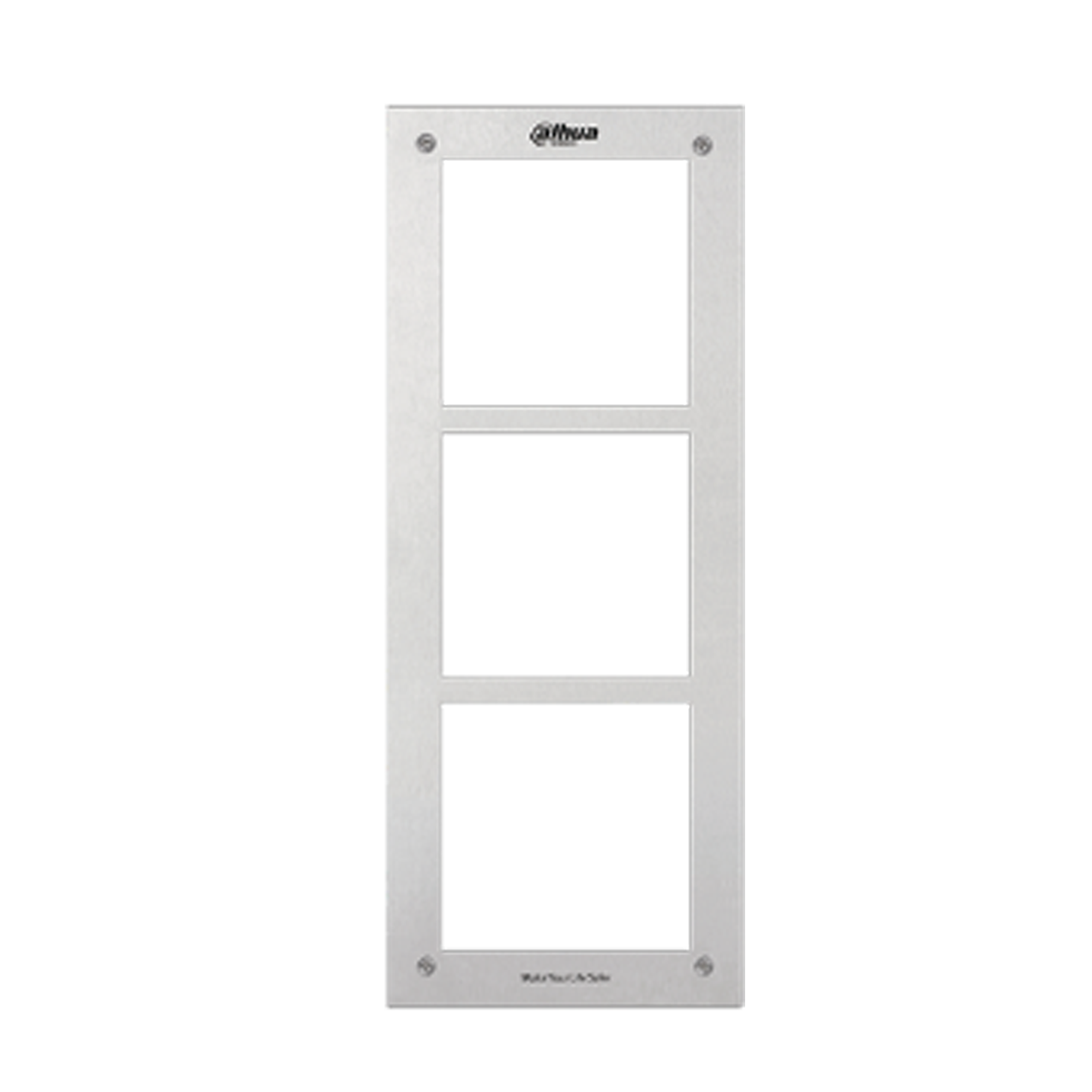 VTOF003 Moduł stacji bramowej - Ramka frontowa dla 3 modułów, panel ze stali nierdzewnej, IP54, IK07 , DAHUA