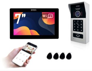 Virgo One B Wideodomofon 2-żyłowy Cyfrowy WiFi FHD 7" 5TECH