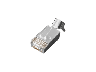 WT108 Wtyk RJ45 STP na "gruby" drut 23 AWG