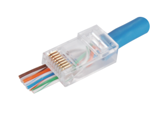 WT118 Wtyk przelotowy RJ45 UTP