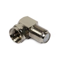 WTYK/F90 Przejście kątowe gniazdo F zwykłe, nakręcany