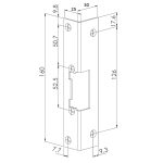 YFPKB Kątownik montażowy 160mm, brąz