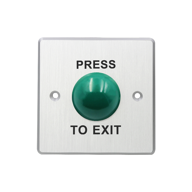 YPW14WDK-G Przycisk wyjścia podtynkowy, metalowy, grzybkowy