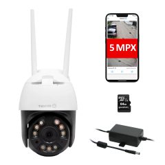 ZZTAVIO-WiFi-3 Kamera IP TAVIO 5Mpix 3.6mm uSD WIFI IR35m mikr.