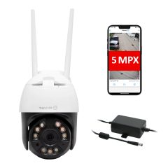 ZZTAVIO-WiFi-4 Kamera IP TAVIO 5Mpix 3.6mm uSD WIFI IR35m mikr.