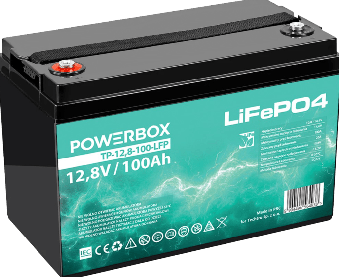 Akumulator LiFePO4 12,8V 100Ah