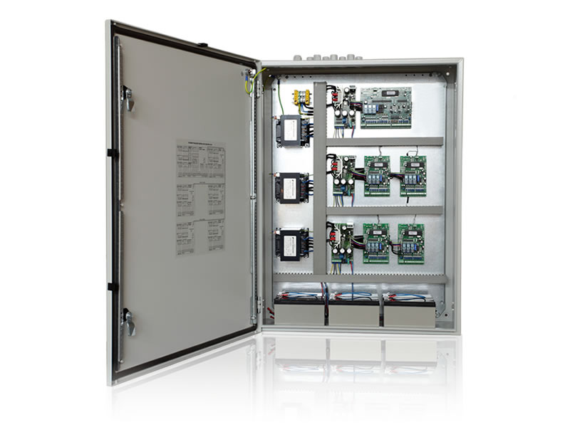 AFG-2004/40A 1L4G+P Centrala oddymiania 40A, 1 linia-4 grupy +PP