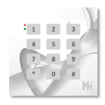 bibi-R43.J Czytnik kart Unique z frontem szklanym, MicroMade