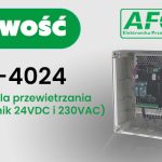 CP-4024/18A 2G Centrala przewietrzania 18A, 24VDC