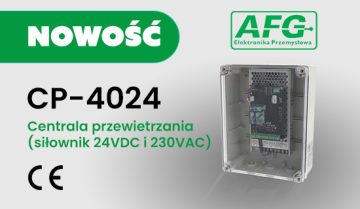 CP-4024/18A 2G Centrala przewietrzania 18A, 24VDC