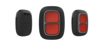 DoubleButton BLACK Podwójny przycisk alarmowy, czarny