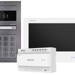 DS-KIS704EY-ACF2/Aluminum Zestaw Videodomofnowy 2-wire HD, podtynkowy