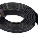 HDMI-S2P Kabel HDMI-HDMI 2m płaski, v1.4, Ethernet, FullHD