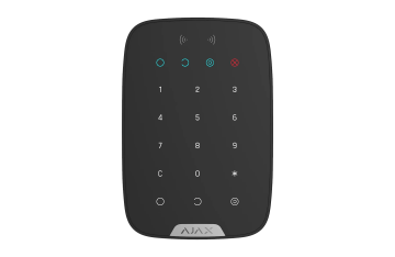 KeyPad Plus BLACK Bezprzewodowa klawiatura, obsługa kart, czarna