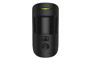 MotionCam (PhOD) BLACK Bezprzewodowy czujnik ruchu na podczerwień obsługujący funkcje: zdjęcia z alarmu, zdjęcia na żądanie, zdjęcia według harmonogramu i zdjęcia według scenariusza