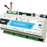 NeoLTE-IP-PS-D9M Cen. alarm., WiFi, LTE, DIN, zas. 17-20AC/20-30DC