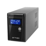 O/650E/LCD UPS ARMAC OFFICE, 2xPL gniazdka, moc znamionowa: 650VA, 390W, LCD