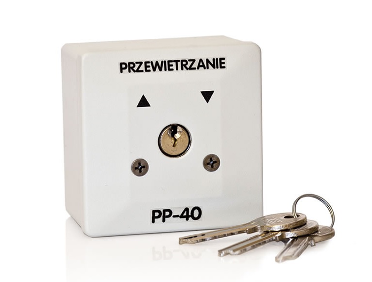 PP-40 N/T Kluczykowy przełącznik przewietrzania